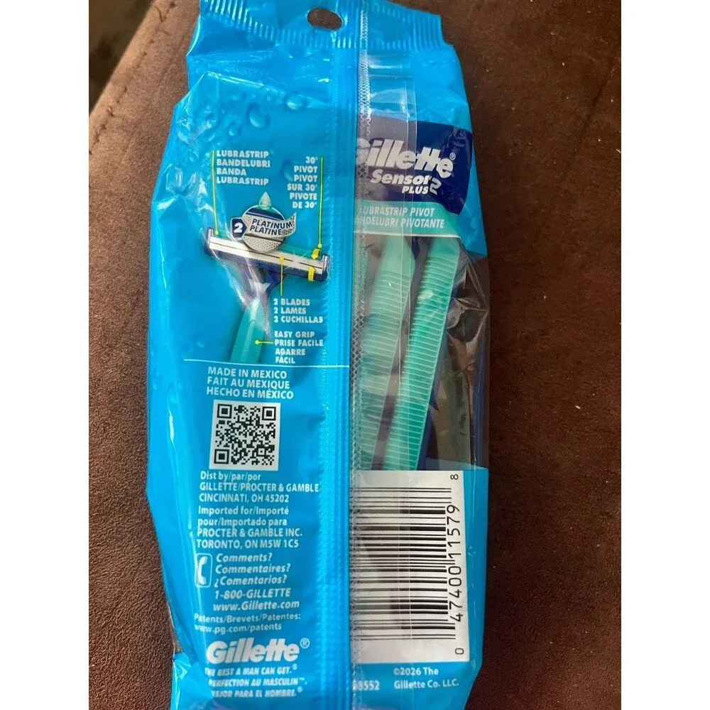 Gillette Sensor Plus 2 10 Pack Disposable